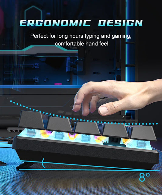 Neo Core 60% wired gaming mechanical keyboard