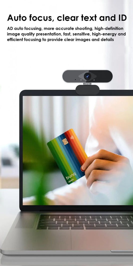 NeoCore 4K Webcam Plug And For Desktop Laptop Dedicated Live Streaming Camera for 2K HD Camera With Microphone Mini Computer Camera