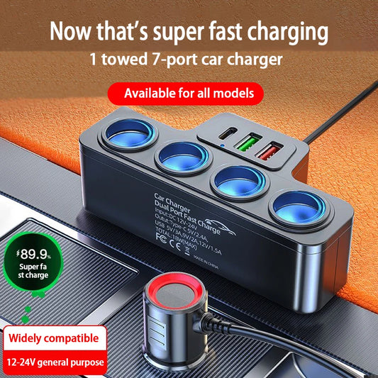 Neo Core 120W Multi-Function Charger USB/Type C Fast Charging Hub