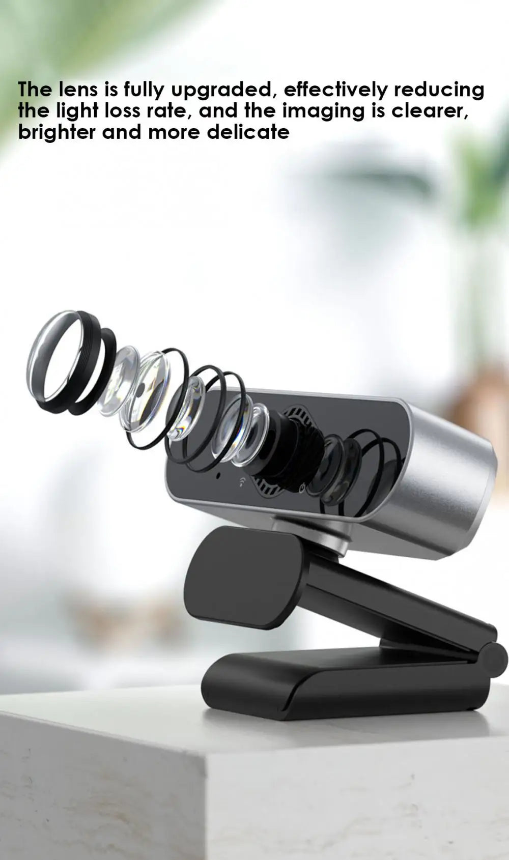 NeoCore 4K Webcam Plug And For Desktop Laptop Dedicated Live Streaming Camera for 2K HD Camera With Microphone Mini Computer Camera