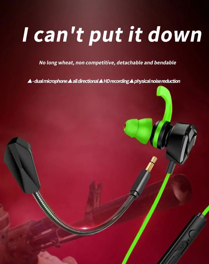 Neo Core Gamer Headphones Wired Earphone Gaming Earbuds With Mic For Muti use gaming