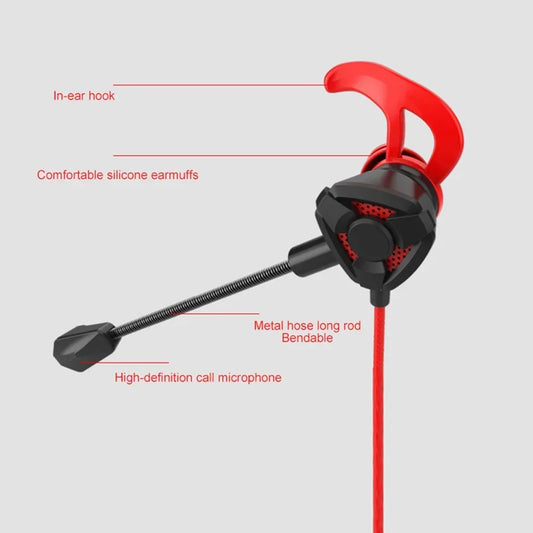 Neo Core Gamer Headphones Wired Earphone Gaming Earbuds With Mic For Muti use gaming