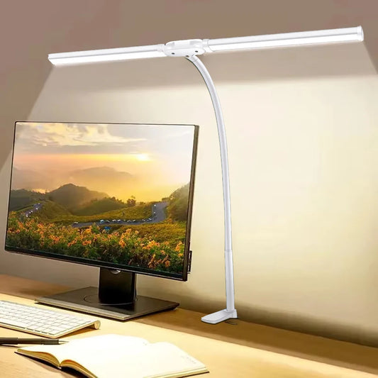 Neo Core LED Desk Lamp Double/Single Head Architect Desk Light Dimmable Adjustable Gooseneck Lamp