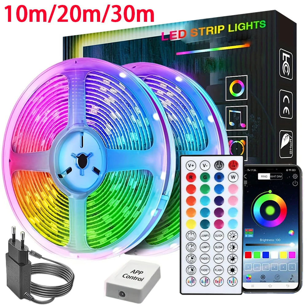 NeoCore Led Lights for Room RGB Led Strip Lights 10m 20m 30m