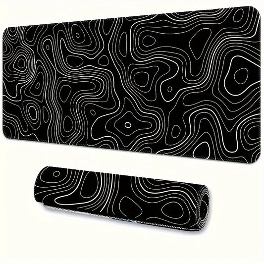 Neo Core 1PC Large Gaming Mouse Pad with Stitched Edges and Non-Slip Rubber Base