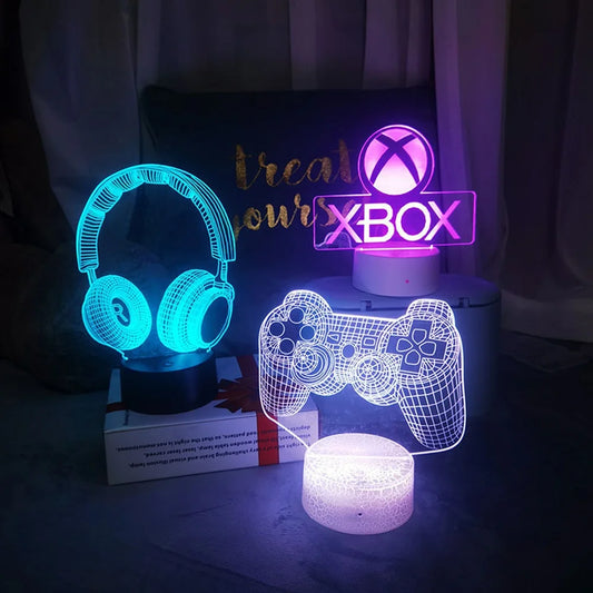 NeoCore 3D LED lamp Gaming Setup RGB USB Powered Gaming Lamp