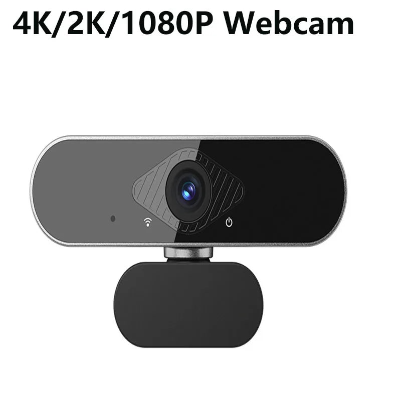 NeoCore 4K Webcam Plug And For Desktop Laptop Dedicated Live Streaming Camera for 2K HD Camera With Microphone Mini Computer Camera
