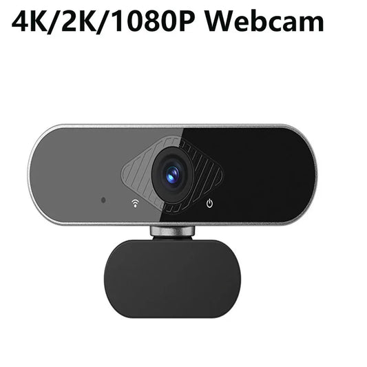 NeoCore 4K Webcam Plug And For Desktop Laptop Dedicated Live Streaming Camera for 2K HD Camera With Microphone Mini Computer Camera