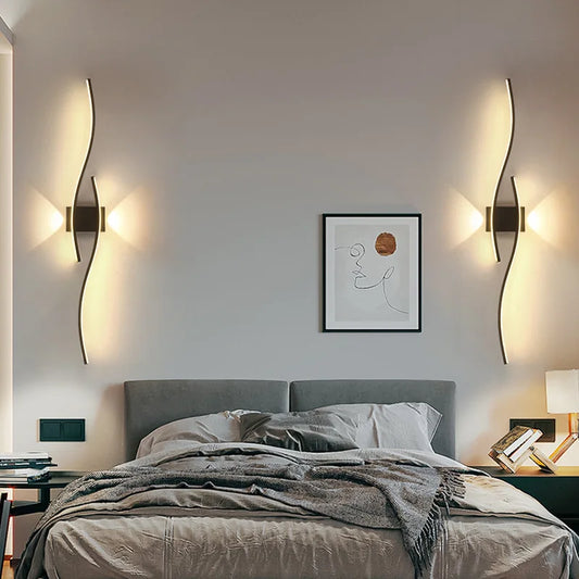 Neo Core wavey strip LED Wall Lamp