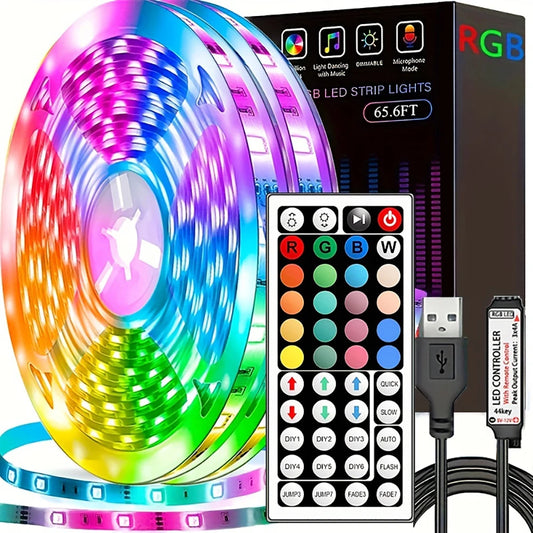 NeoCore Led Strip Lights with 44 Key Remote Control 1m 5m 10m 20m RGB Tape Led