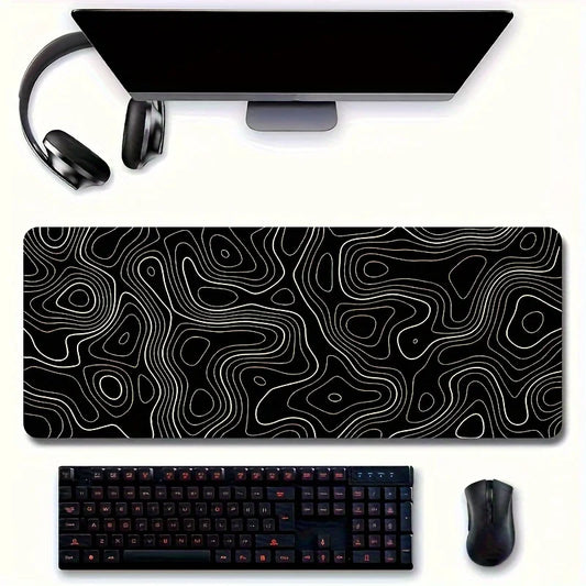 Neo Core 1PC Large Gaming Mouse Pad with Stitched Edges and Non-Slip Rubber Base